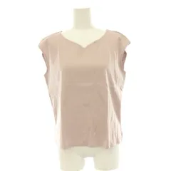 デビュー ド フィオレ Debut de Fiore 切替 ノースリーブ カットソー レース 38 グレイッシュピンク /HK ■OSのサムネイル