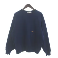 ジムフレックス Gymphlex SWING SLEEVE CREW NECK PULLOVER トレーナー スウェット 長袖 裏起毛 ロゴ刺繍 GY-C0173 TCF 紺 ネイビー Mのサムネイル