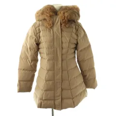 ダーリッチ Darich 24AW フェイクファー ダウンコート ジップアップ S ベージュ /HK ■OSのサムネイル