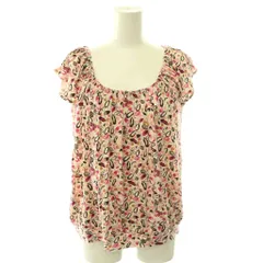 ツモリチサトドレス TSUMORI CHISATO DRESS 総柄 カットソー 半袖 ボートネック 2 マルチカラー ベージュ /SY ■OSのサムネイル