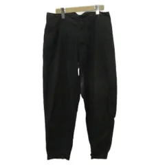 ハムネット HAMNETT パンツ ワークパンツ L 黒 ブラック 無地 フルレングス /KK ■ECC003のサムネイル