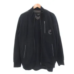 エポカ ウォモ EPOCA UOMO 2点セット ジャケット トレーナー L 紺 ネイビー 長袖 スタンドカラー ロゴ刺繍 /SX ■ECF003のサムネイル
