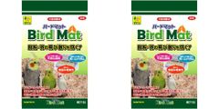 バードマット 5L 小鳥用床材 インコ 文鳥 ケージ敷材 天然広葉樹 12袋