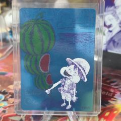 ☆ワンピースカードゲーム☆プロモ☆ルフィ☆スイカ☆ ナツコミ - メルカリ