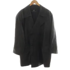 バルマン BALMAIN ピエール PIERRE レザージャケット 革ジャン ダブル ロゴボタン 羊革 ラムレザー アウター M 黒 ブラック 6105 /AN10 ■BMのサムネイル