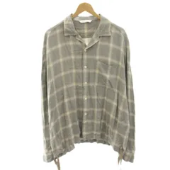 ヴィクティム VICTIM ビッグレーヨンチェックシャツ BIG RAYON CHECK SHIRTS カジュアルシャツ 長袖 グレー VTM-21-S-026 /HNのサムネイル