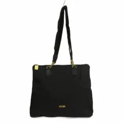 モスキーノ MOSCHINO トートバッグ ワンショルダー リバーシブル ナイロン ロゴ ゴールド金具 黒 ブラック ベージュ /XZ ■GY11のサムネイル