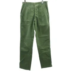 ヴィンテージ VINTAGE 60s ユーティリティパンツ ベイカー サイドアジャスター 尿素ボタン  米軍実物 カーキ Sのサムネイル