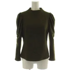 ボーダーズアットバルコニー BORDERS at BALCONY GRACE SHOULDER WOOL TOP カットソー 36 カーキ 長袖 パフスリーブ BD2221-3N-35 /GGのサムネイル