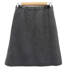 ポールスミス ブラック Paul Smith BLACK フレアスカート ミモレ丈 40 L グレー /SY39 ■ECC004のサムネイル
