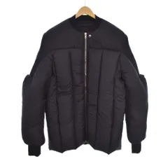 リックオウエンス Rick Owens 21AW GETH BOMBER JACKET ゲス ボンバージャケット ダウンジャケット 50 黒 ブラック RR02A5702-MUNZD5 ☆AA★のサムネイル
