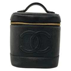 CHANEL(シャネル) バニティバッグ - A01998 黒 ゴールド金具のサムネイル