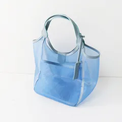 美品 定価21230円 マルコマージ MARCO MASI チュールトートバッグ ブルー／服飾 かばん ハンド【2400015085036】のサムネイル