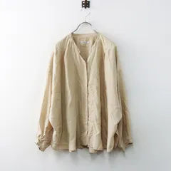ポルカドットソワーユ polka dot soielle yult シルクスキッパーシャツ＼ベージュ ブラウス 比翼 トップス【2400015107387】のサムネイル