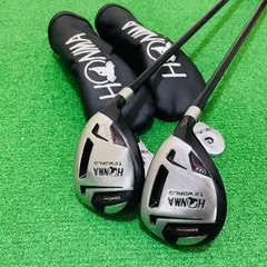 455 HONMA TOUR WORLD ZERO SP VIZARD フレックスSR ユーティリティ 22° 25° U22 U25 2本セット 本間ゴルフ ホンマゴルフのサムネイル
