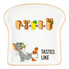 プレート トムのお好みサンドプレート （ トムとジェリー 16.3cm 皿 お皿 食器 キャラクター キュート ポップ カラフル おしゃれ ユニーク )のサムネイル