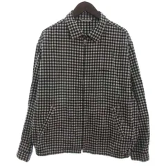 クーティー COOTIE Dobby Gingaham Check Drizzler Jacket ドビー ギンガムチェック ドリズラージャケット ブラック Mのサムネイル