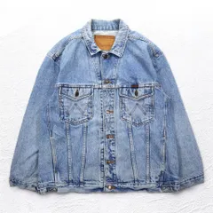 Wrangler 90年代 デニムジャケット Gジャン XL ライトウォッシュ インディゴ ブルー コットンのサムネイル