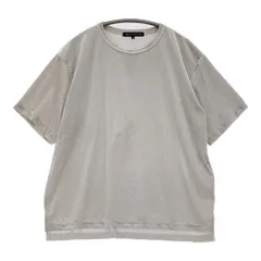 23区 【洗える】シアーベロアリラックスTシャツ サイズ38 定価11000円 半袖Ｔシャツ カットソー 25AW ライトグレー レディース ニジュウサンク【中古】6-0724S♪#のサムネイル