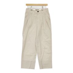 MARGARET HOWELL WASHED COTTON POPLIN サイズ2 578-5143009 定価36300円 パンツ 25SS ベージュ レディース マーガレットハウエル【中古】6-0724M♪のサムネイル