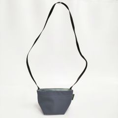 Herve Chapelier 1927N ナイロン舟型ショルダーバッグXS 定価23980円 ショルダーバッグ オラージュ×バンキース  ネイビー レディース エルベ・シャプリエ【中古】6-0724G♪のサムネイル