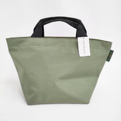 Herve Chapelier 新品 1027N ナイロン舟型トートM 定価25080円 トートバッグ アマンド×グレーズ カーキグリーン レディース エルベ・シャプリエ【中古】6-0724G♪のサムネイル