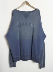 美品 23SS Maison Margiela メゾンマルジェラ オーバーサイズ オーバーダイ ロゴ スウェット S50GU0209 ビンテージ加工 S 国内正規 4994Q♪のサムネイル