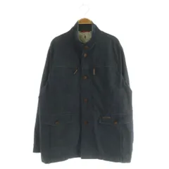 ハッシュパピー Hush Puppies デニムジャケット ブルゾン スタンドカラー M ネイビー /MY ■OS ■ECB004のサムネイル