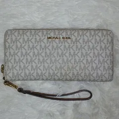 MICHAEL KORS マイケル・コース　Jet Set Travel Wallet   長財布 シグネチャーバニラカラーのサムネイル