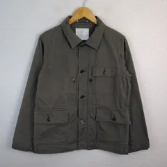 BEAUTY&YOUTH ビューティーアンドユース ミリタリージャケット マルチポケット オリーブ メンズ 古着 ミリタリー ユーティリティのサムネイル