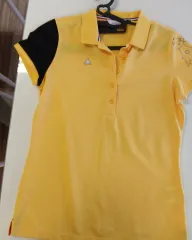 ルコックスポルティフ イェロー 半袖 カラーTシャツのサムネイル