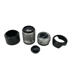 186000 現状品 SONY ソニー ズームレンズ 18-55mm 16-50ｍｍ 2点まとめ売りのサムネイル