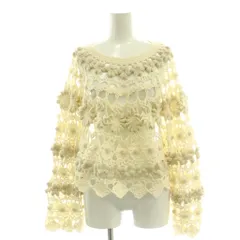 マチャット MACHATT クロシェ ニットトップス プルオーバー アイボリー /DF ■OSのサムネイル