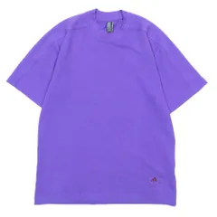 美品 adidas by Stella McCartney アディダスバイステラマッカートニー ロゴ 半袖 Tシャツ クルーネック XS パープル レディース 古着 中古 USEDのサムネイル