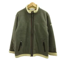 レノマ renoma フリースジャケット 上着 ブルゾン アウター ボア L グレー 長袖 スタンドカラー ジップアップ /PP ■ECB004のサムネイル