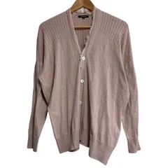 美品 pas de calais パドカレ コットンリネンMIX植物染めカーディガン 2241-290 サイズ34 ピンク レディース 古着 中古 USEDのサムネイル