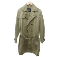 ディーゼル DIESEL 美品 トレンチコート SUPER10R ロング丈 ベルト M ベージュ /HWのサムネイル