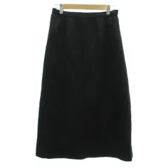 ジバンシィ GIVENCHY ハイフォーマル HI FORMAL スカート 絹 シルク 12AB 黒 ブラック 総柄 ミモレ ロング /NU ■ECF003のサムネイル
