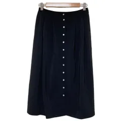 美品 agnes b アニエスベー コンプレッション スカート スロントスナップボタン 1 ブラック レディース 古着 中古 USEDのサムネイル