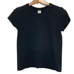 美品 25SS Ron Herman ロンハーマン ドライスムース コンパクトTシャツ ストレッチ 4110900252 サイズS ブラック レディース 古着 中古 USEDのサムネイル