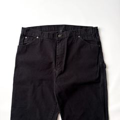 Carhartt カーハート オーバーオール W42 L32 ブラック 黒 USA製