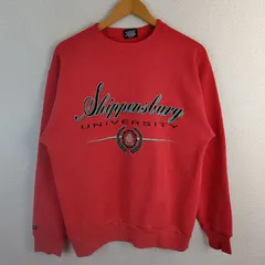 JANSPORT ジャンスポーツ スウェット カレッジロゴ Shippensburg レッド L メンズ 古着 アメカジ ストリートのサムネイル