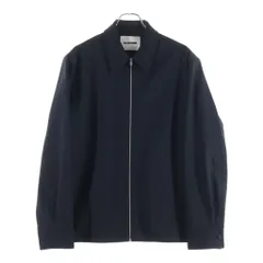 JIL SANDER (ジルサンダー) 24AW SHIRT 106 ギャバジン ジップシャツジャケット ブラック J22DL0254のサムネイル