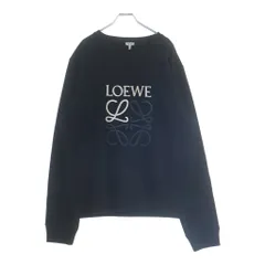 LOEWE (ロエベ) 22AW ANAGLAM LOGO SWEATSHIRT アナグラムロゴ プルオーバースウェットトレーナー ブラックのサムネイル