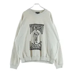 FEAR OF GOD (フィアオブゴッド) 21SS Seventh Collection League Sweatshirts ニグロリーグスウェットシャツ フェルトロゴクルーネックスウェットシャツ グレーのサムネイル