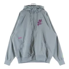 NIKE (ナイキ) NSW SPE+ WVN WR JKT MFTA フーデッドジャケット ポリエステル ジップアップ グレー SP220711SIVのサムネイル