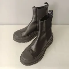 ★スペイン製★ レメ REMME 『本革レザー』 サイドゴアブーツ 【36／23.0cm〜23.5cm相当】 ブラック／黒のサムネイル