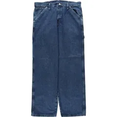 古着 00年代 ラングラー Wrangler CARPENTER デニムペインターパンツ メンズw36相当/eaa665447のサムネイル