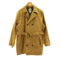 ティンバーランド Timberland トレンチコート ミドル丈 ベルト付き L 茶 ブラウン /KU ■MAのサムネイル