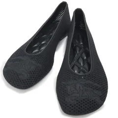 バーバリー メッシュバレリーナ パンプス 靴 #36 23cm ポリエステル レザー ブラック 8088424 BURBERRY（未使用保管品）のサムネイル